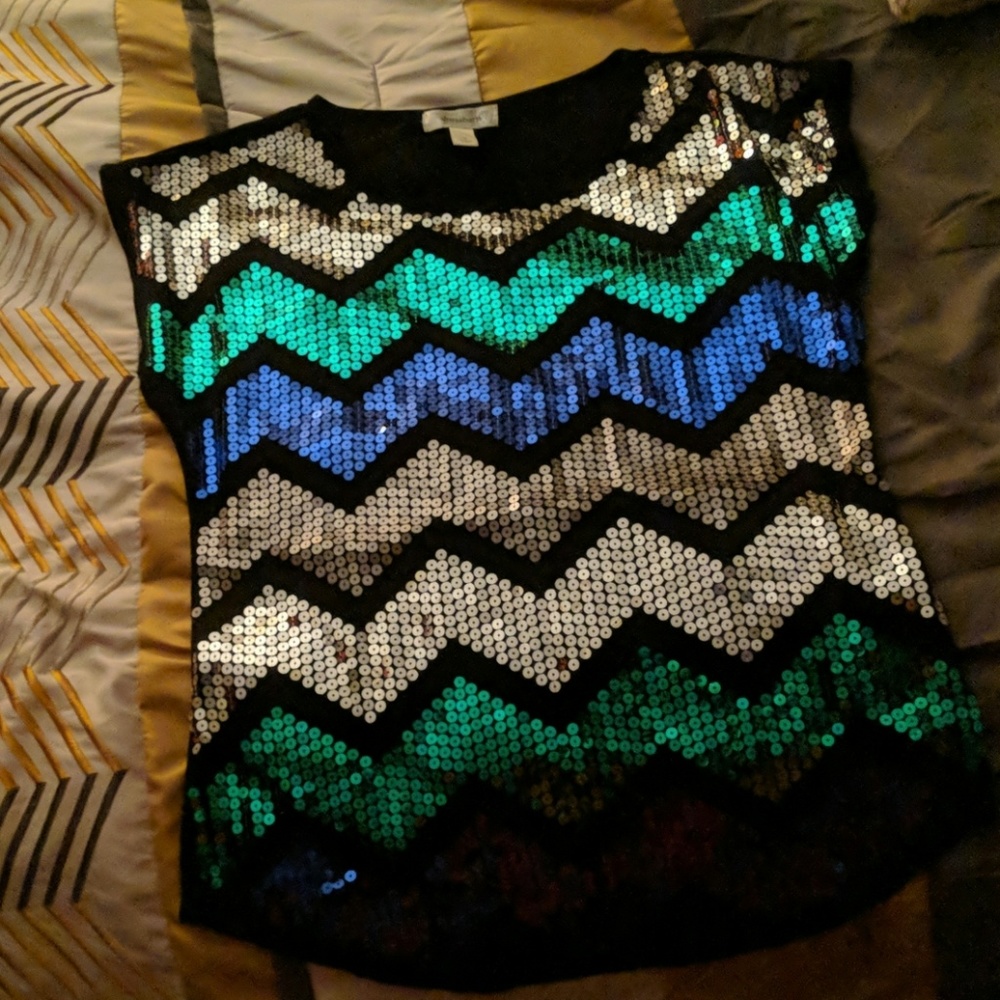 Sequin shirt